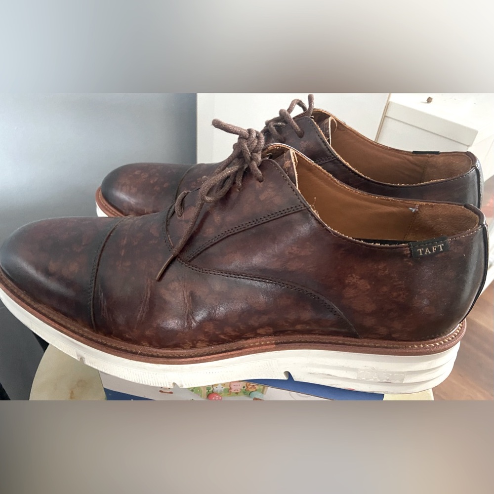 PRICE DROP: Taft Wingtip Derby Shoes - Modern Take on Classic!
